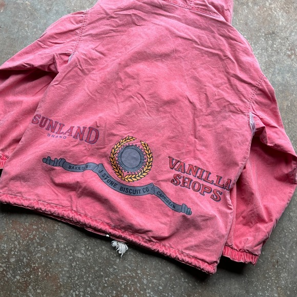 Vintage Jonathan Stone Native Waves Pink Hooded Jacket XL Sunland Vanilla Shops - Picture 7 of 12